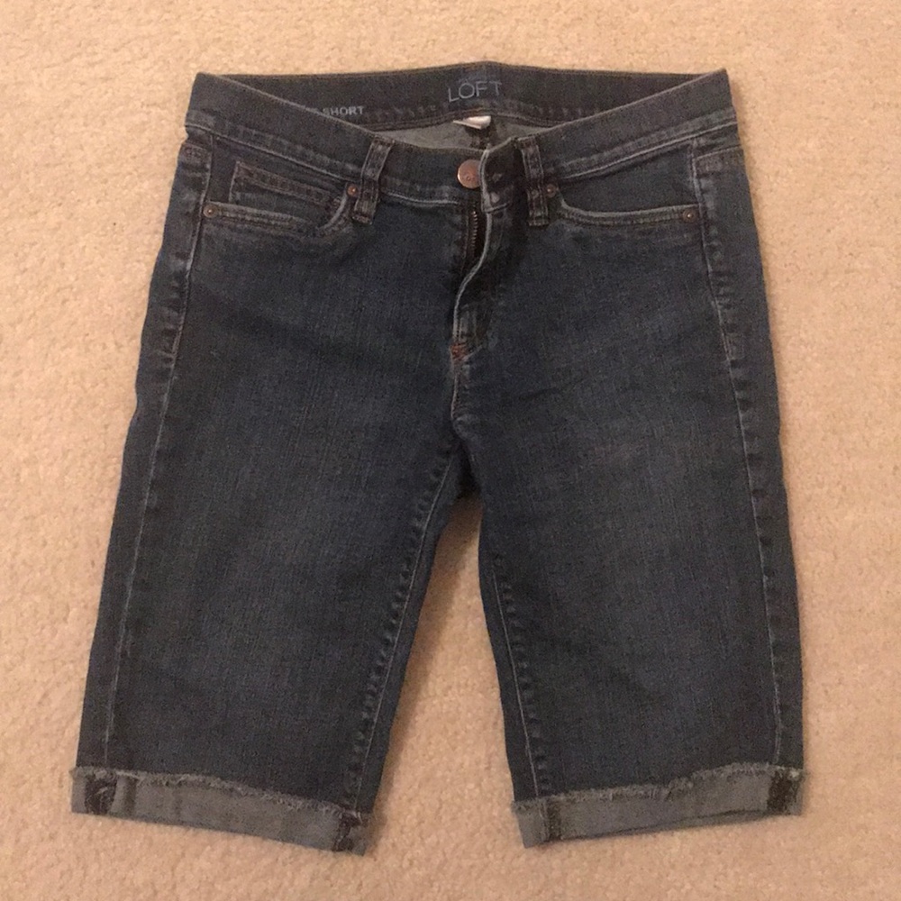 LOFT Denim Bicycle Short
